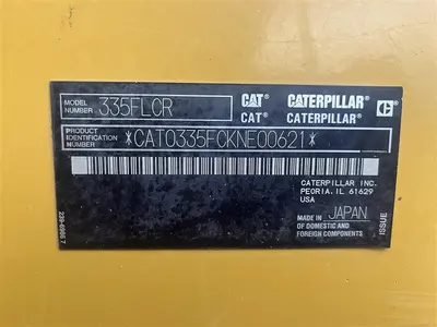 USED 2016 Caterpillar 335FL CR
