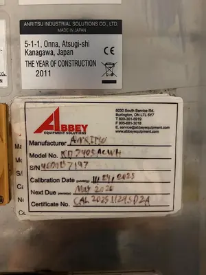 Used 2011 ANRITSU KDF405ACWH Lab Inspection Ontario CA | The Equipment Kings #1308327
