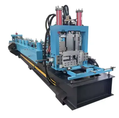 80-320 Automatic C/Z Purlin Quick Changed Roll Forming Machine in China