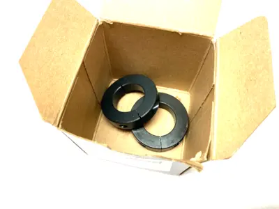 USED STAFFORD 2-PIECE CLAMPING COLLAR 1-3/8" STEEL, HIGH STRENGTH