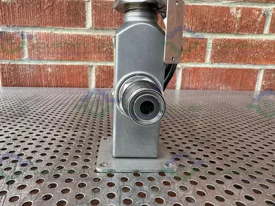 USED YOKOGAWA ADMAG AXF 010C MAGNETIC FLOWMETER W/ 1/2" SANITARY FITTING