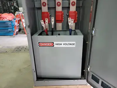 1200A 4160V Switchgear, Main Breaker & Tie Breaker w/ 2 Auxiliary Units