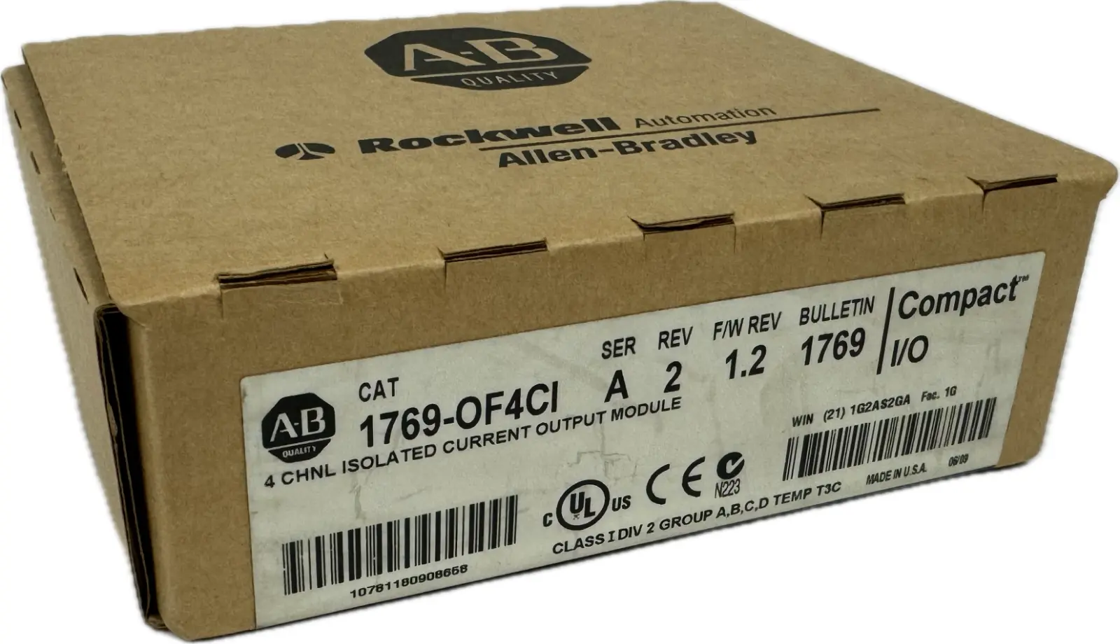 NEW ALLEN-BRADLEY 1769-OF4CI