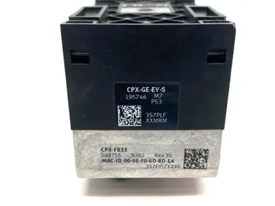 USED FESTO BUS NODE 548755, CPX-GE-EV-S INTERLINK BLOCK 195746 CRACKED