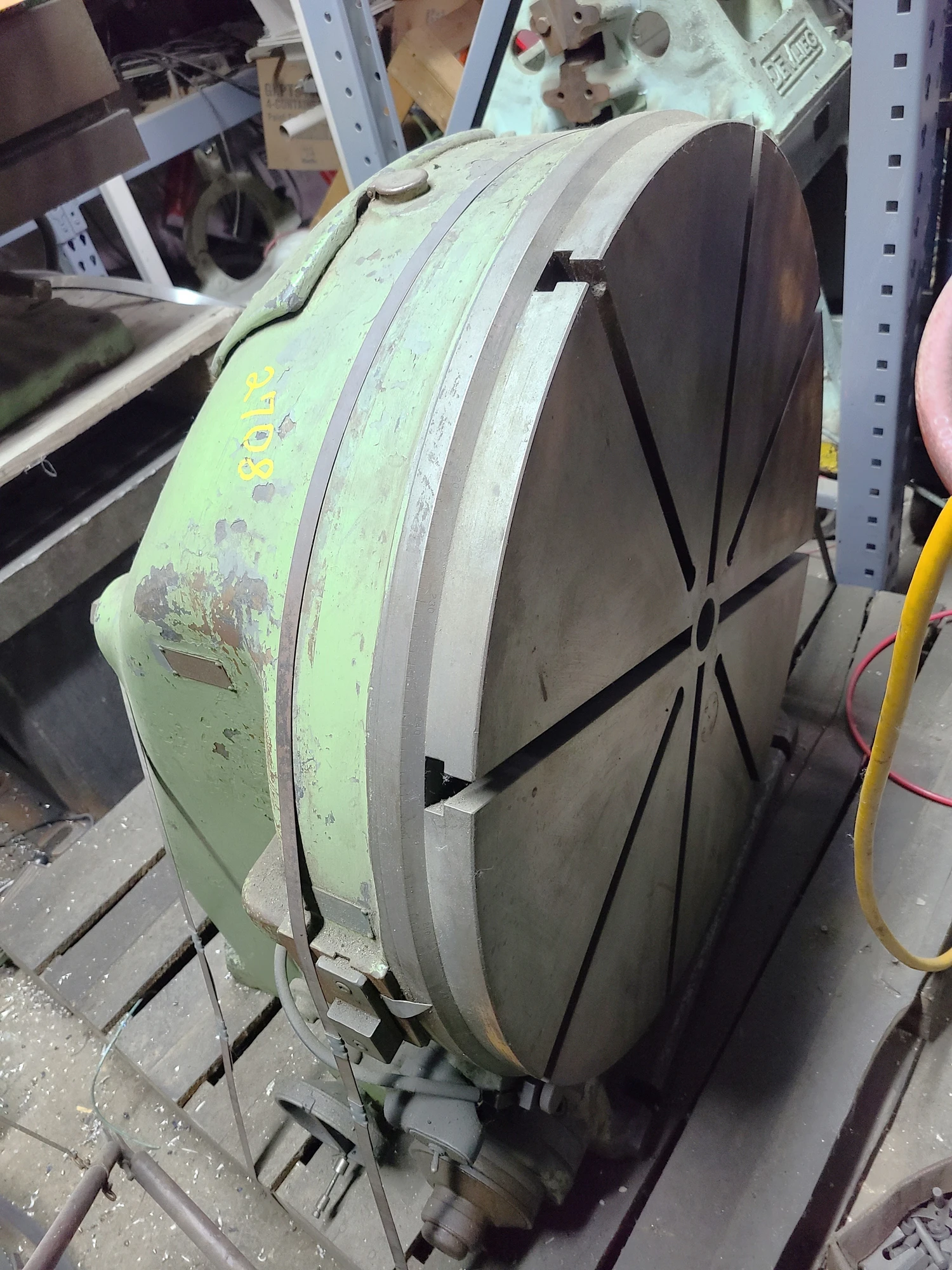 USED PRATT & WHITNEY 30" POWER ROTARY TABLE