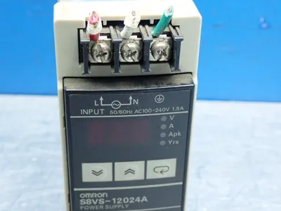 Used OMRON S8VS12024A DIN Rail Power Supplies Ohio US | HGR 24 #1150949