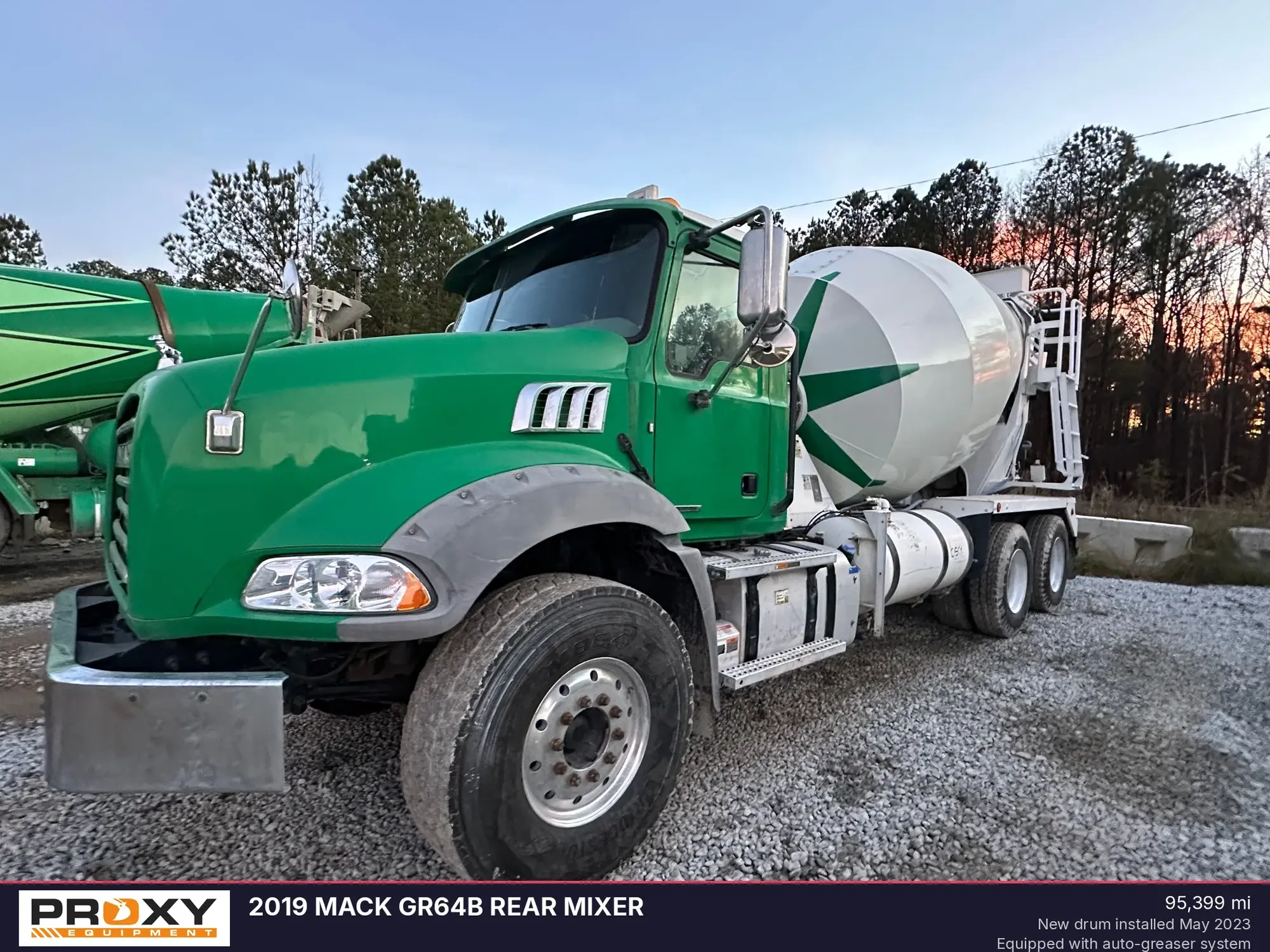 Used 2019 MACK GR64B REAR MIXER Concrete Mixer Trucks Georgia US | Proxy Equipment #1381927