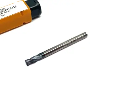 New | in-Stock Hertel Square End Mill: 1/8" Dia, 1/4" LOC 30 deg Helix, 1/8" Shank Dia End Mills Michigan US | Maverick Industrial Sales #1391724