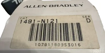 LOT OF 5 ALLEN BRADLEY 1491-N121 FUSE BLOCK SER. D 1491N121 NEW, SURPLUS