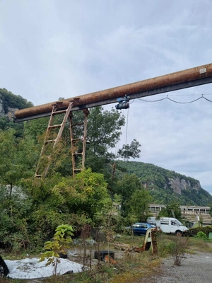 ZST Rail Mounted Gantry Crane, in working condition, complete
