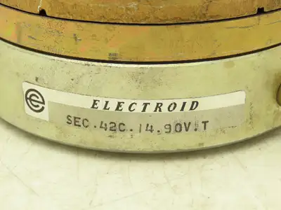 Electroid SEC.42C.14.90V.T Electromagnetic Motor Clutch Break 90V 7/8" Shaft