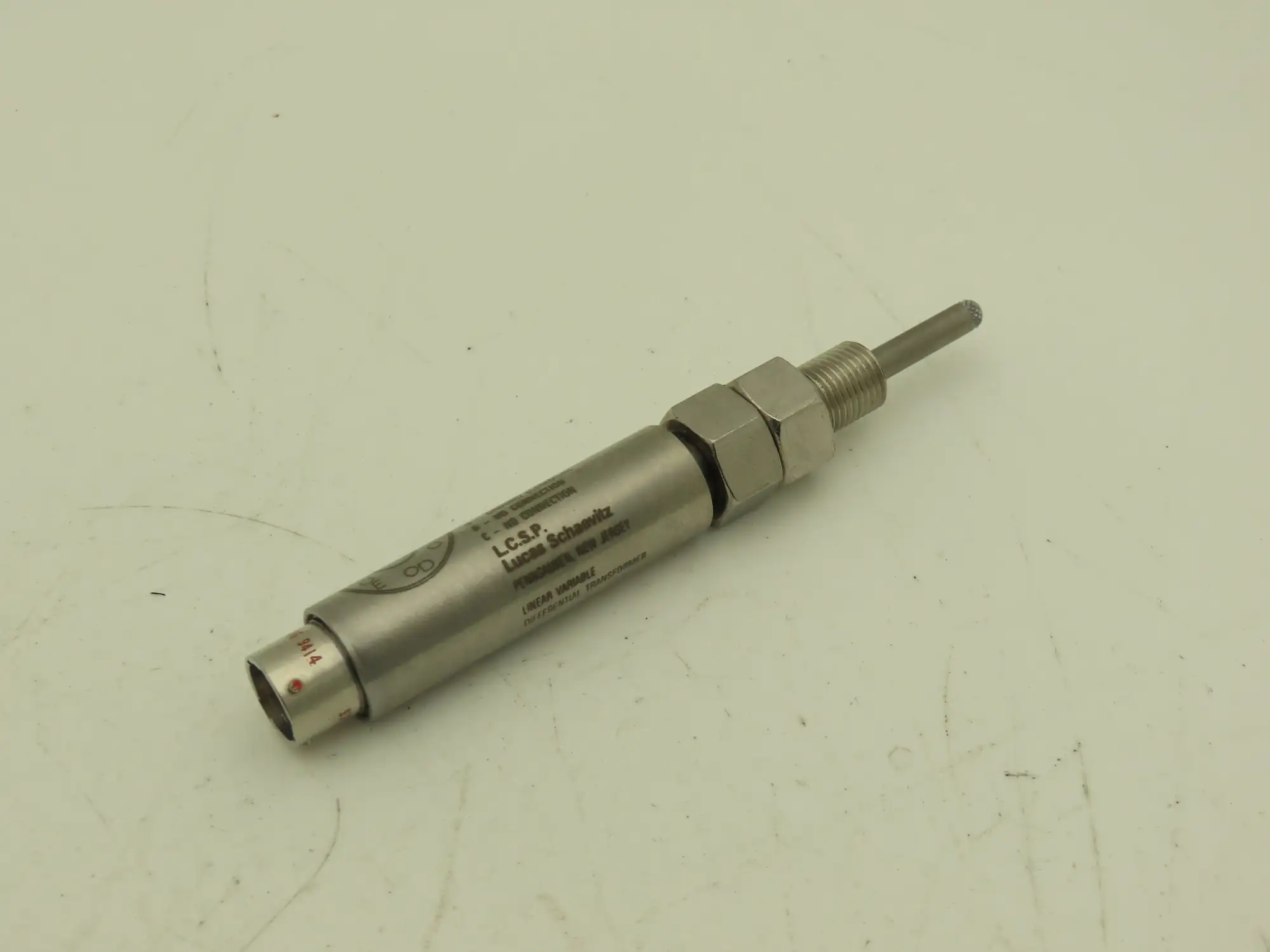Lucas Schaevitz GCD-121-050 Linear Variable Differential Transformer 6-Pin 15VDC