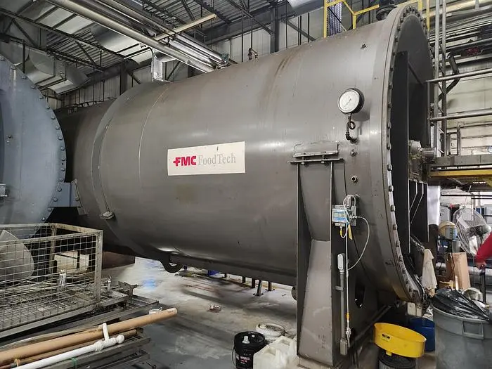 Used FMC JBT CONTINUOUS ROTARY PRESSURE STERILIZER Sterilizers Ohio US | Regal Equipment Inc #219093