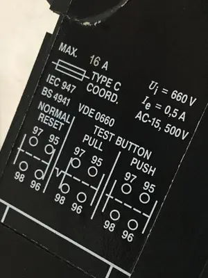 USED ALLEN BRADLEY 193-BSB42 SER B