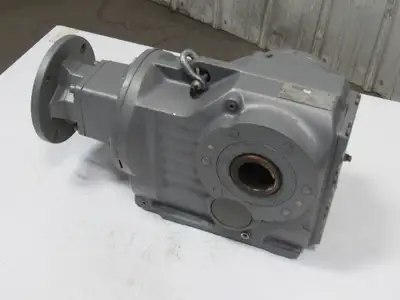 Sew KAZ87AM213/215 24.92 Ratio 1400RPM 56RPM 2-3/8" Output Thru Shaft Gearbox