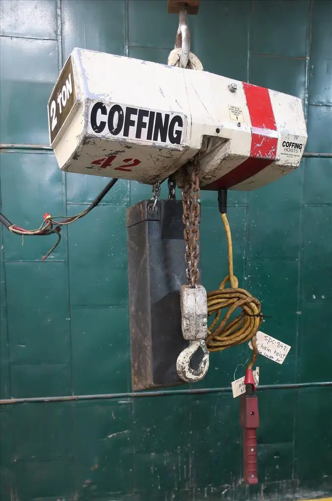 USED COFFING HOISTS EC.4008.3