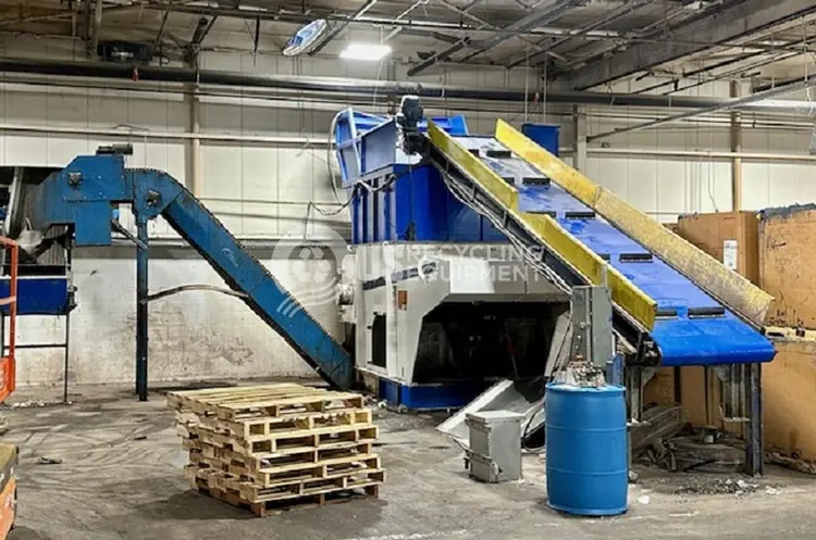 Used 2011 VECOPLAN RG70/200K SP SINGLE SHAFT Shredders | US Recycling Equipment #474520