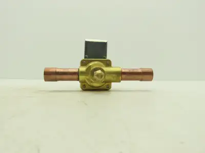 Alco Controls Brass Solenoid Valve 120V 50/60Hz 3/4" Copper Sweat Connection