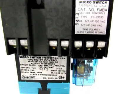 NEW MICRO SWITCH FMA111L3-VA AMPLIFIER FMA111L3VA
