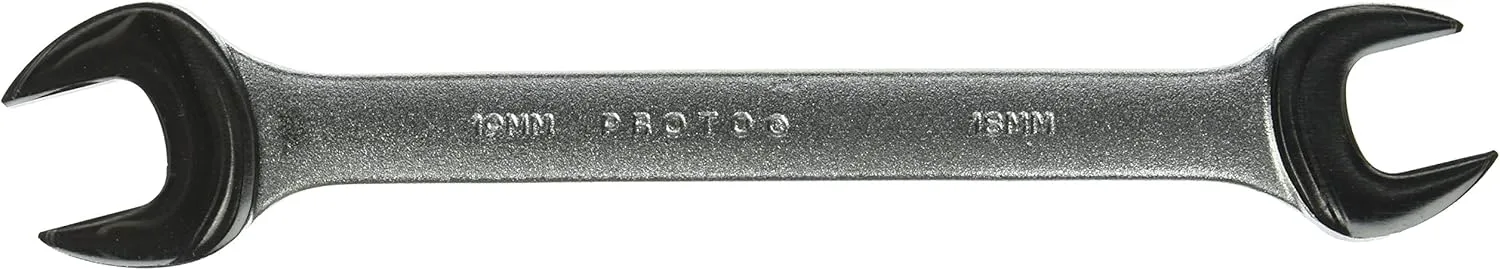 Proto 18mm x 19mm Open End Wrench Satin Finish USA Made J31819