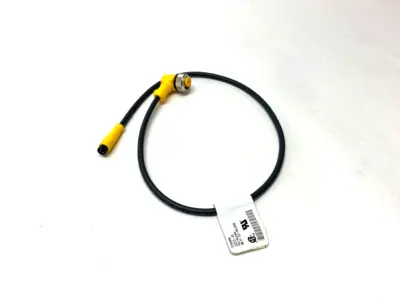 New | in-Stock Turck Double Ended Corset M12 Rt Angle to M8 Cable & Wire Michigan US | Maverick Industrial Sales #1468009