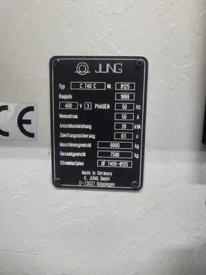 USED 1999 JUNG C 740 C