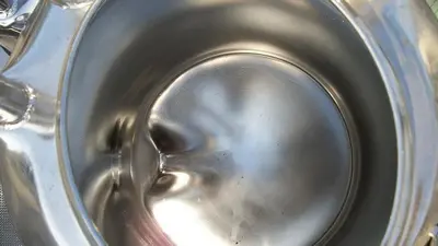 Tank, 1 Gallon, 316L Stainless Steel, Pressure, 9" x 8.5", Alloy #S741352