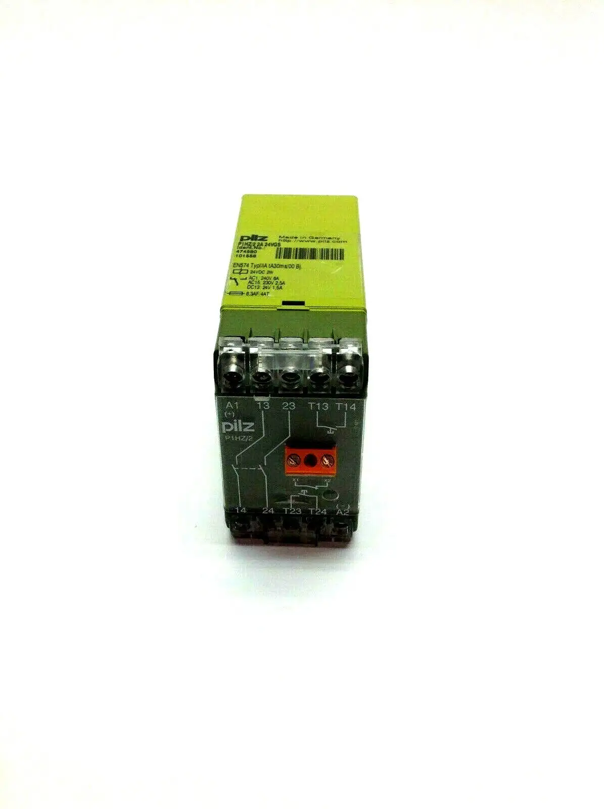 USED PILZ SAFETY RELAY 474580 10 TERMINAL