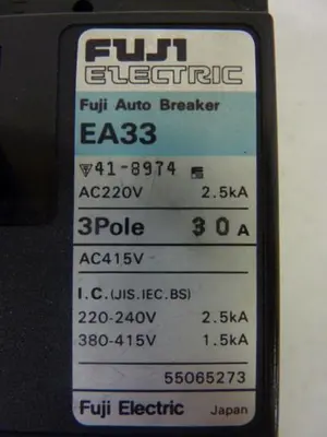 USED FUJI ELECTRIC EA33-30