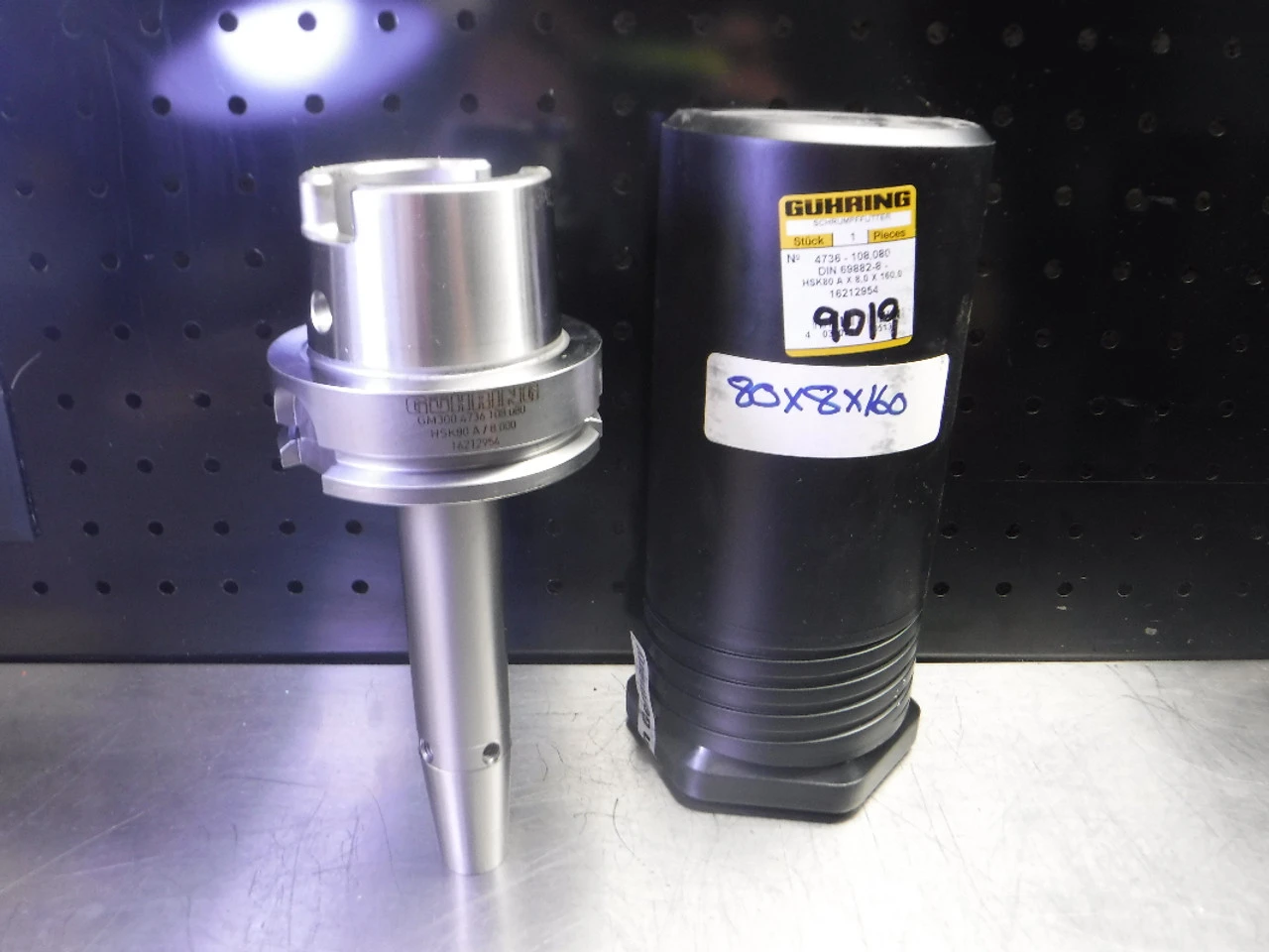 Guhring HSK80A 8mm Shrink Fit Tool Holder 160mm Pro GM300 4736 108.080 (LOC1615)