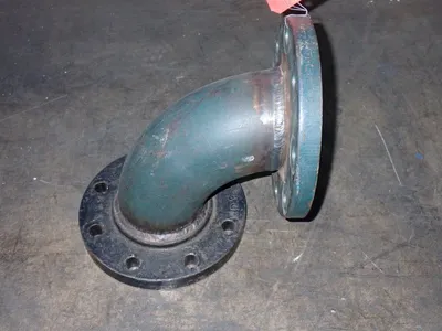 4" Id 90-degree Flanged Pipe Elbow