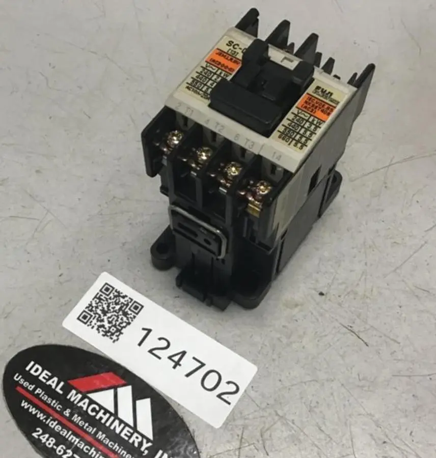 Used FUJI ELECTRIC SC-0 SC13AA PLC Contactors Michigan US | Ideal Machinery #1308810