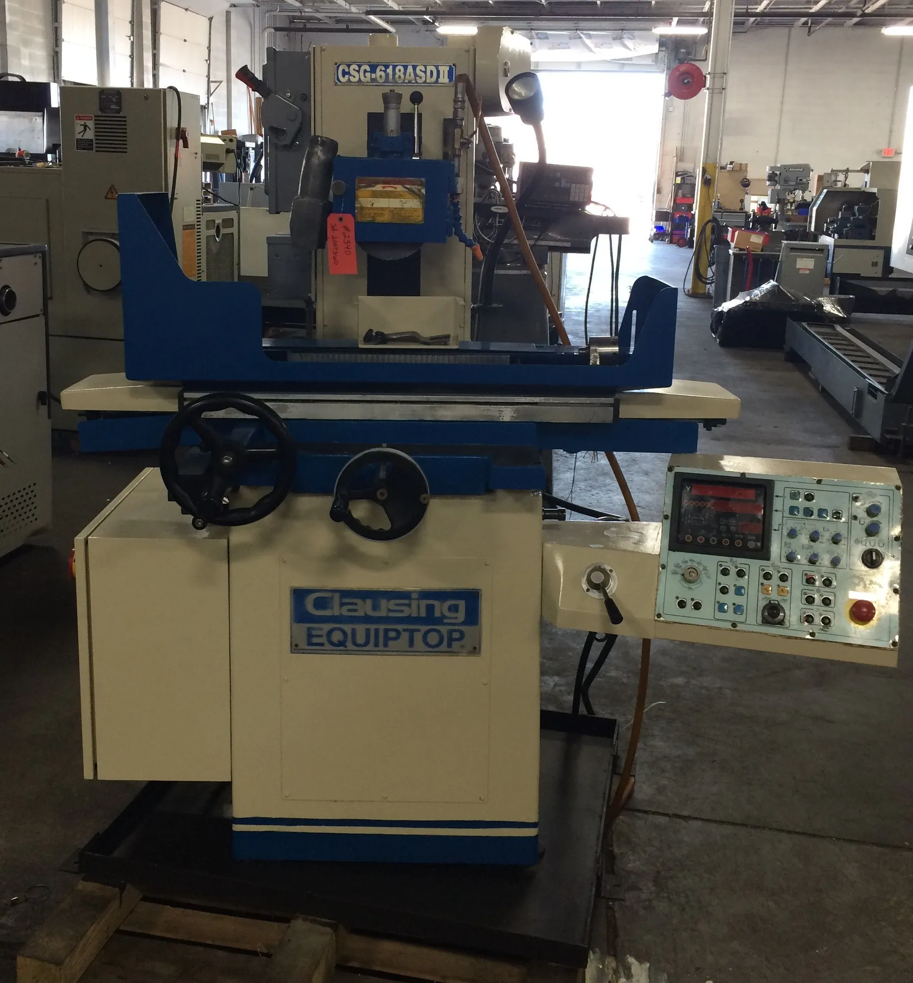 Used 2007 CLAUSING CSG-618ASD II Reciprocating Surface Grinders Kentucky US | Machinery Central #717027