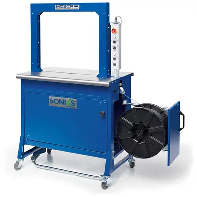 New | in-Stock MOSCA EVOLUTION SONIXS MP-6 T Strappers Michigan US | Capital Mailing Equipment #1494243