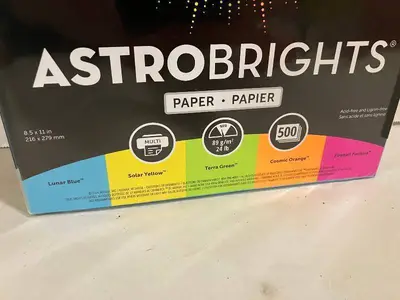 Astrobrights Variety Paper Pack
