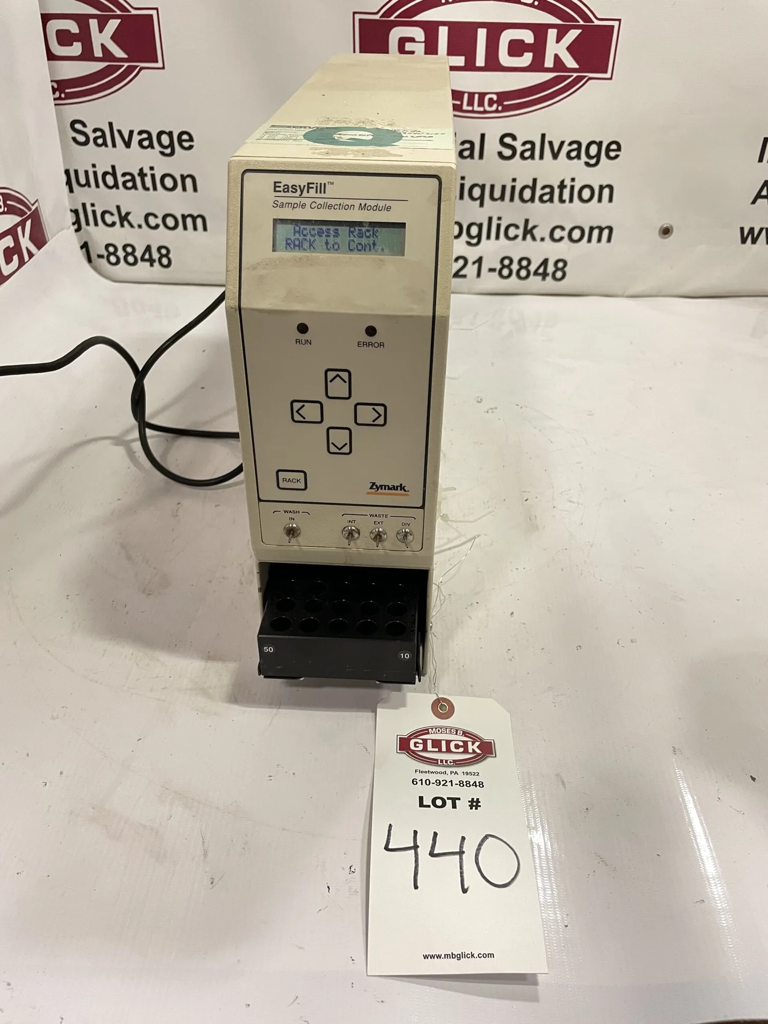 Zymark EasyFill Sample Collection Module