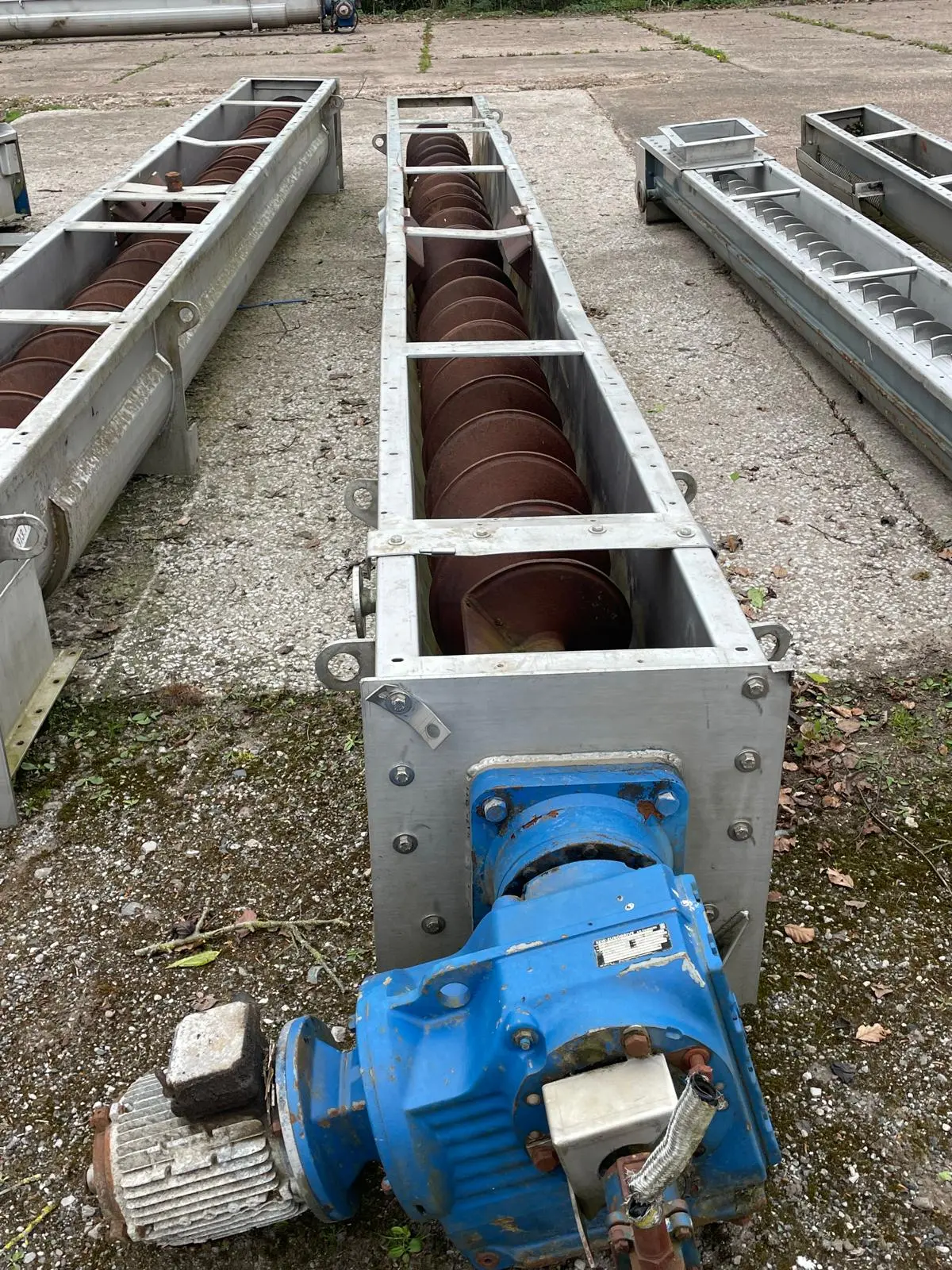 Haarslev JKTD Thermo Cooking Screw Auger S/S 430 mm x 6.6m