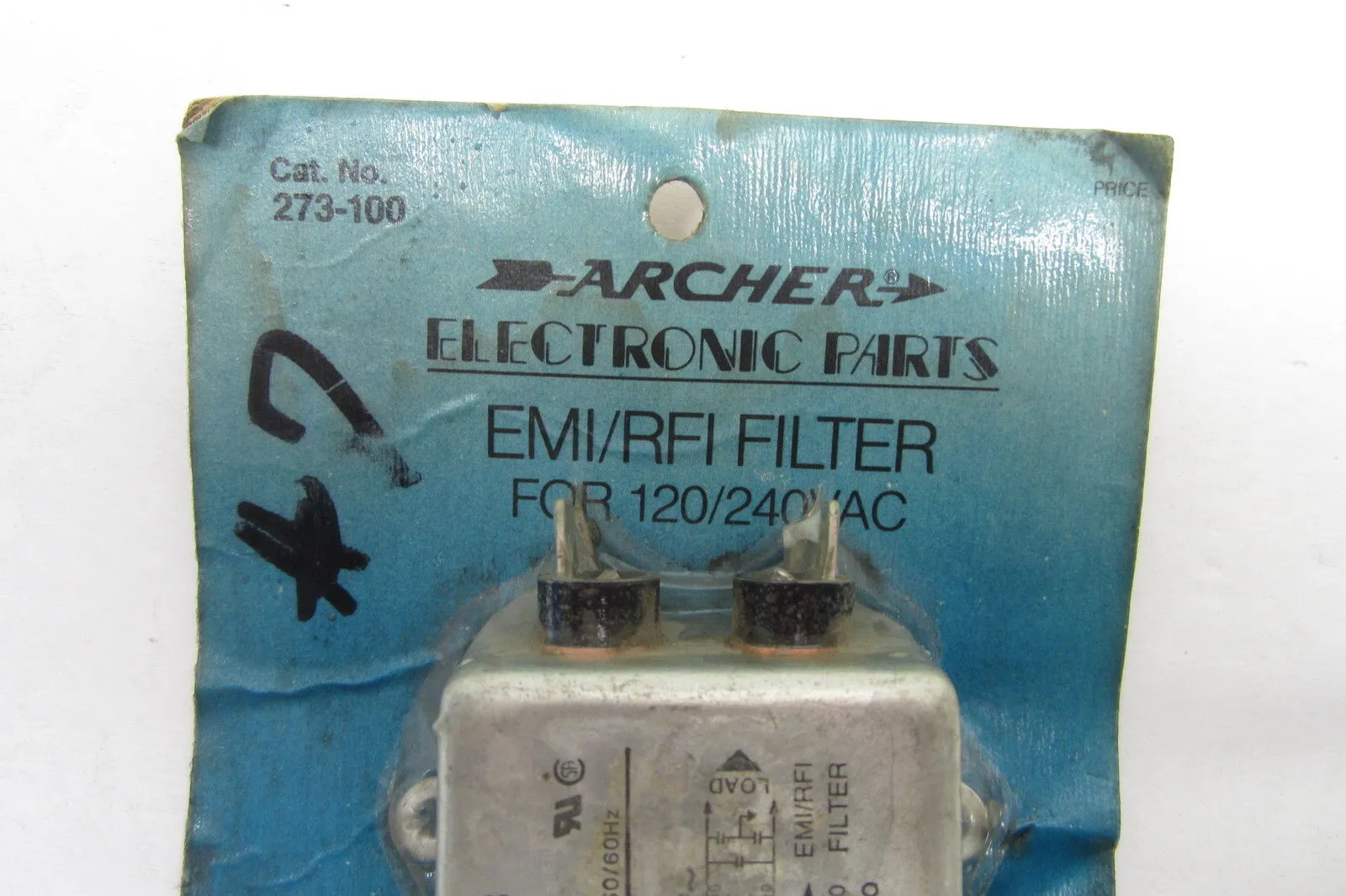 NEW ARCHER 273-100 EMI/RFI FILTER 273100