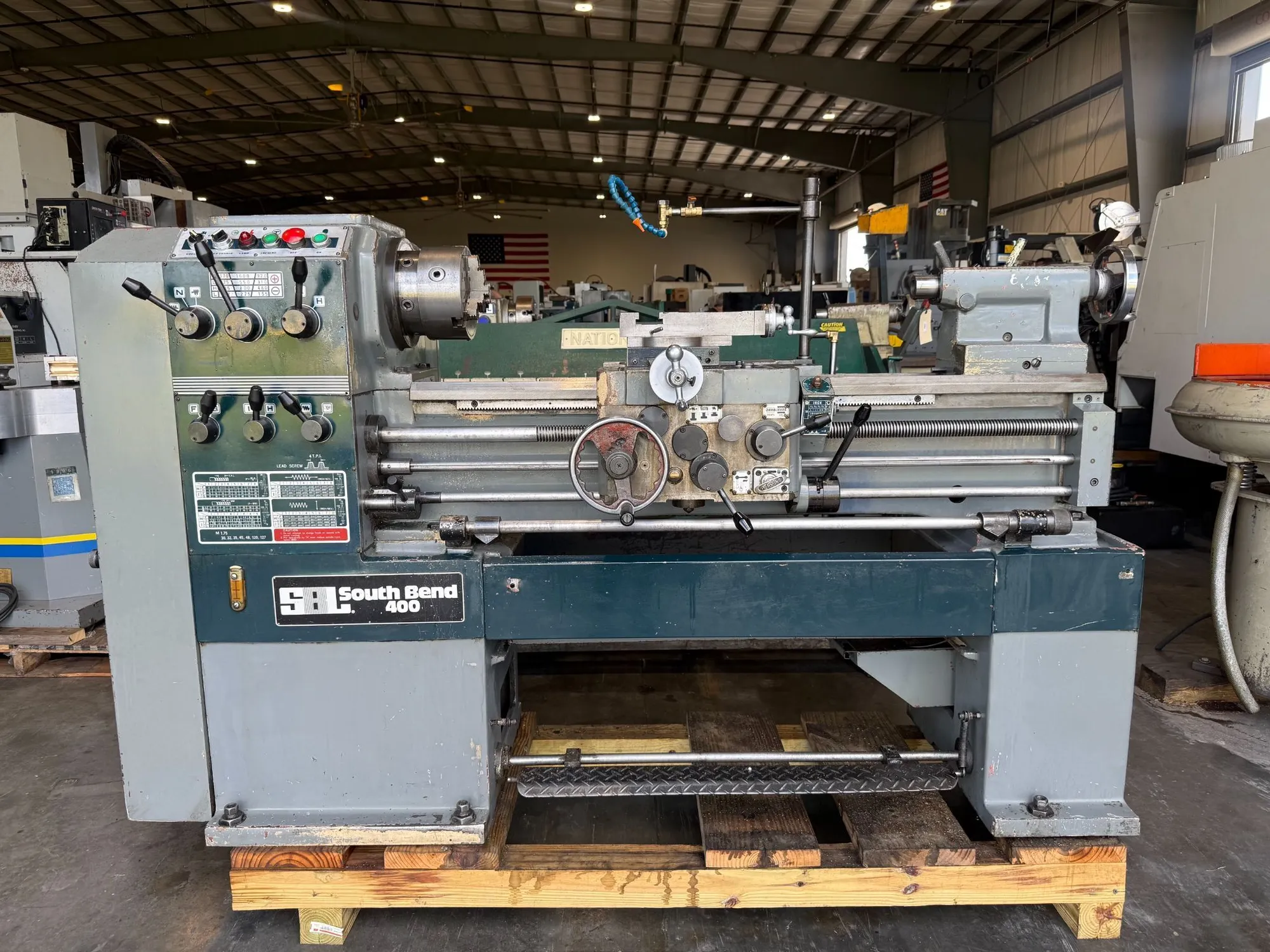 SOUTH BEND 400 16” x 40”cc Engine Lathe #8451