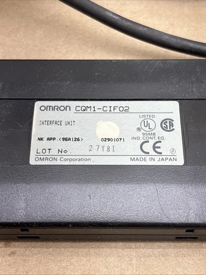 NEW Omron CQM1-CIF02