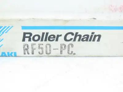 Tsubaki RF50-PC Poly-Stainless Roller Chain 5/8"Pitch Plastic/SS 50PC 10' Length