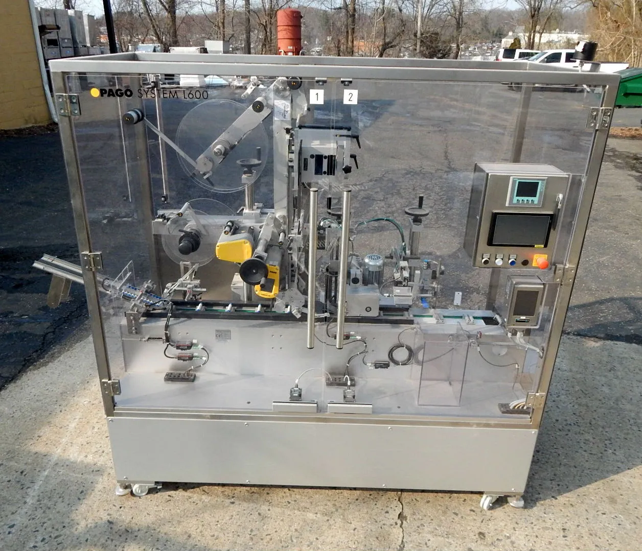 USED PAGO PRECISION LABELER SYSTEM L600
