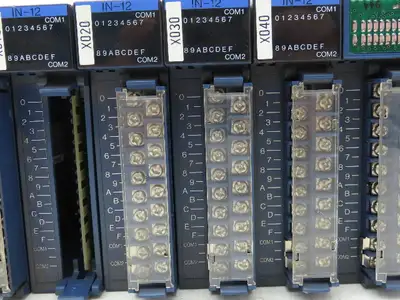 Toyoda THR-2766 Toyopuc PLC 8-slot Chassis Rack CPU Processor I/O Module