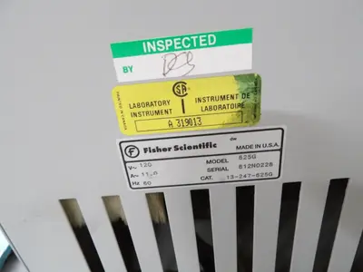 Used FISHER SCIENTIFIC 625G Miscellaneous Laboratory Equipment Texas US | Aucto #1455909