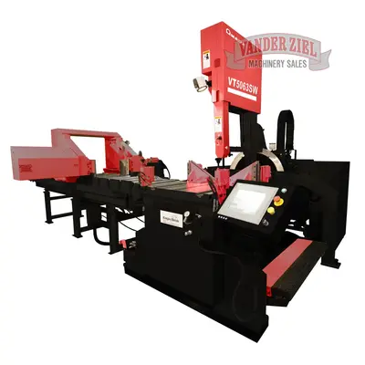 Amada VT5063SW Vertical Tilt-Frame Saw, 20" x 25" Capacity - AVAILABLE NOW