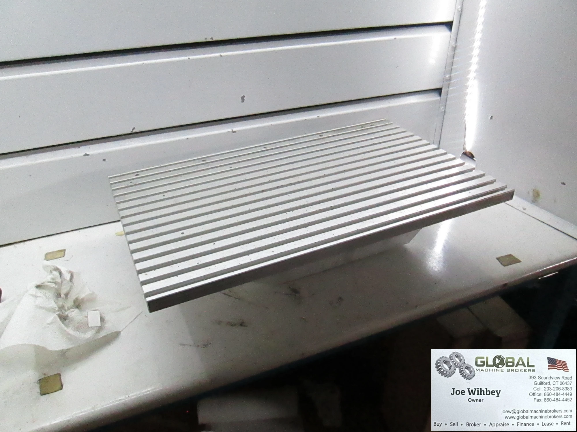 15" x 23.5" Aluminum T-Slotted Bolster Plate, T-Slot Mounting Plate