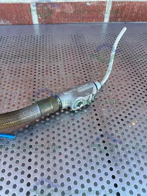 USED OPTEK AF45-EX FM-D WAVELENGTH UV ABSORPTION SENSOR W/ 1/2" SANITARY FITTING