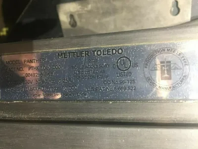 Used METTLER TOLEDO 60 X 60 X 5000 Platform Scales West Virginia US | Cooper Industries #1409272
