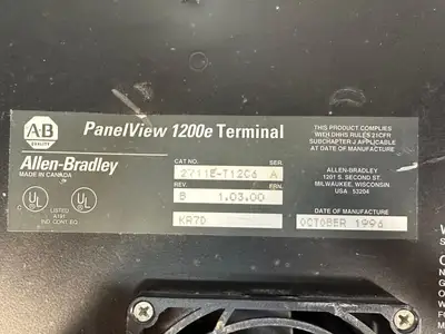USED Allen-Bradley Allen Bradley 2711E-T12C6