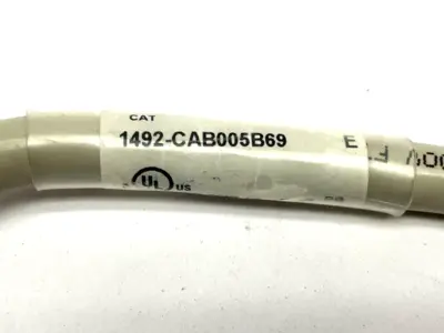 1492-CAB005B69 | Allen Bradley  Ser. E Cable Pre-Wired 20 Conductor 22 AWG 0.5m - Used